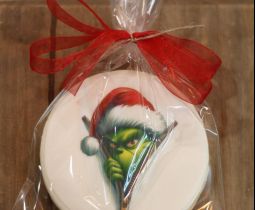 Galleta Personalizada Oblea Hidden Grinch