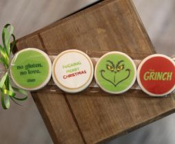 Pack Galletas Personalizadas Oblea Grinch